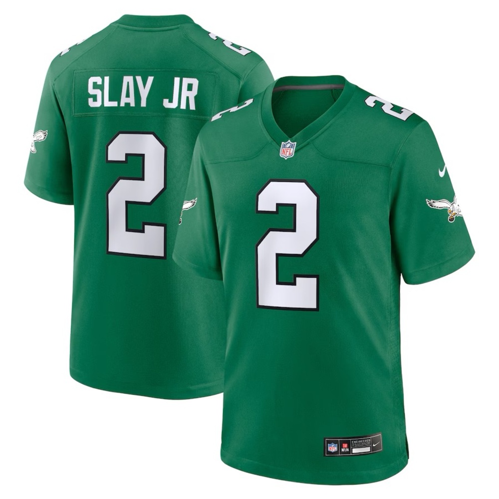 Philadelphia Eagles Kelly Green Jersey NWOT